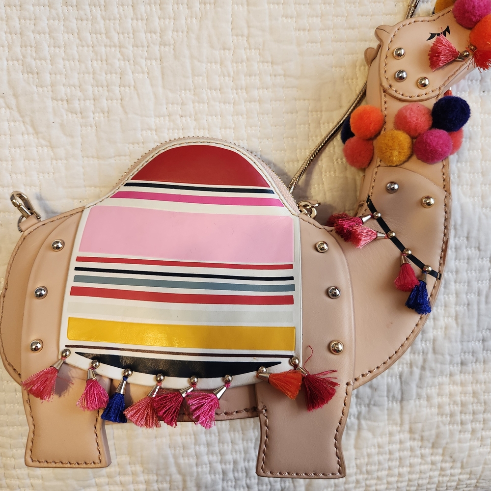Colorful Camel-Shaped Crossbody Bag